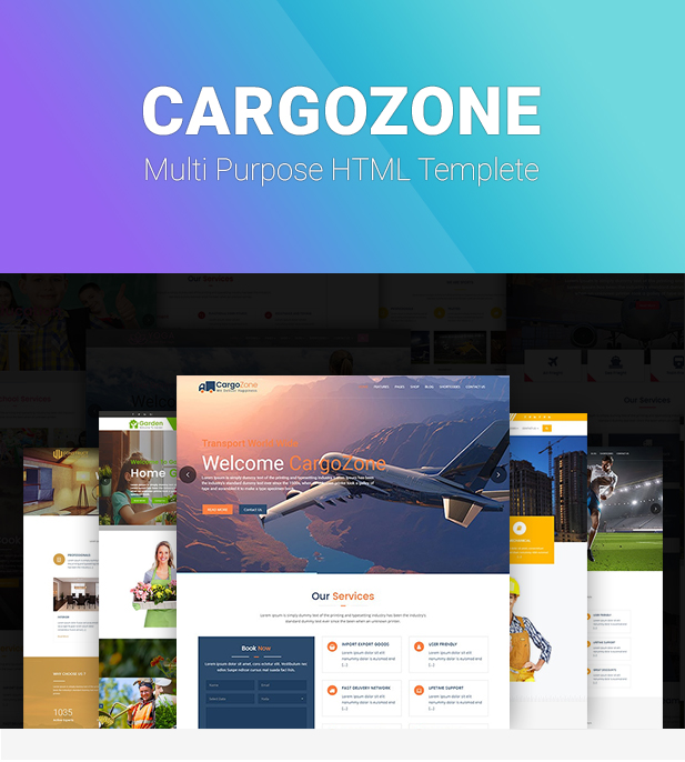 CargoZone - Transport, Cargo, Logistics & Business Multipurpose HTML Template - 2